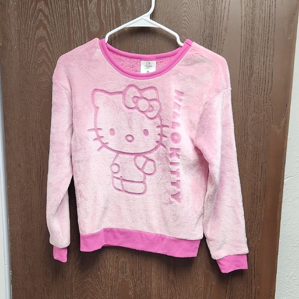 Hello Kitty Pink Fleece Sweatshirt